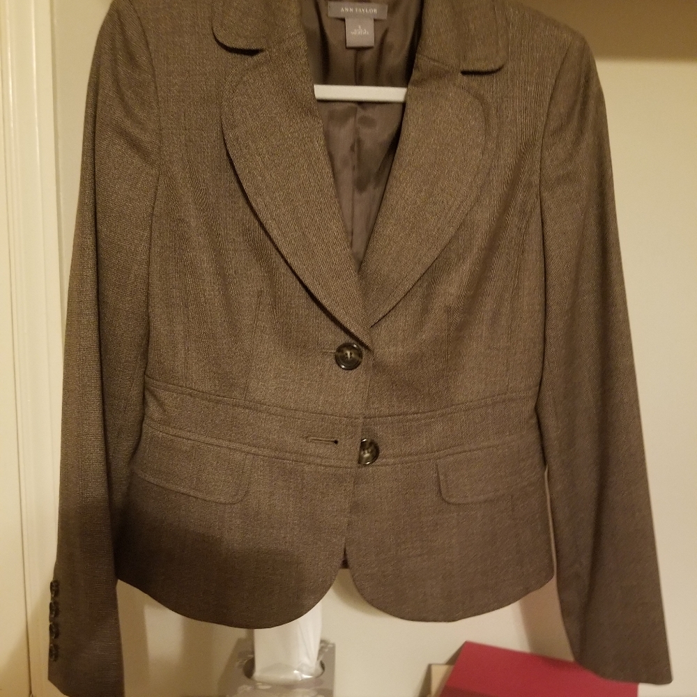 Brown blazer